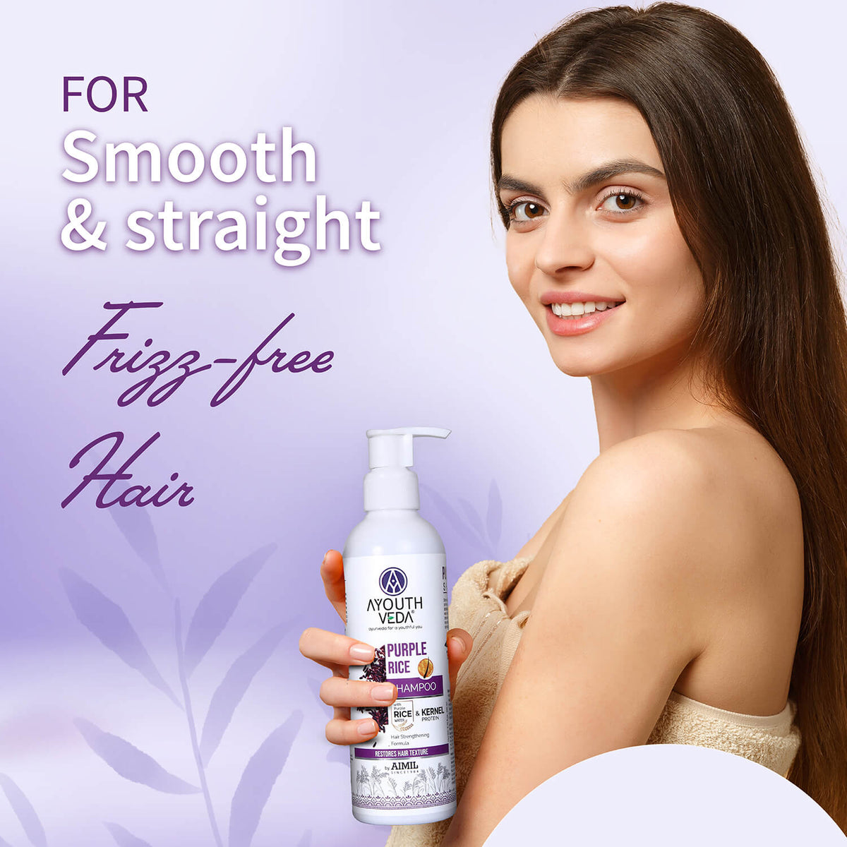 Purple Rice Shampoo with Rice Water & Kernel Protein | Herbal shampoo ...